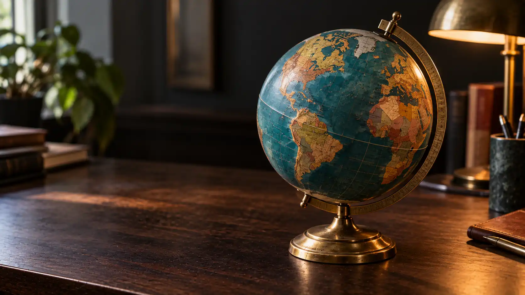 Global delivery visual