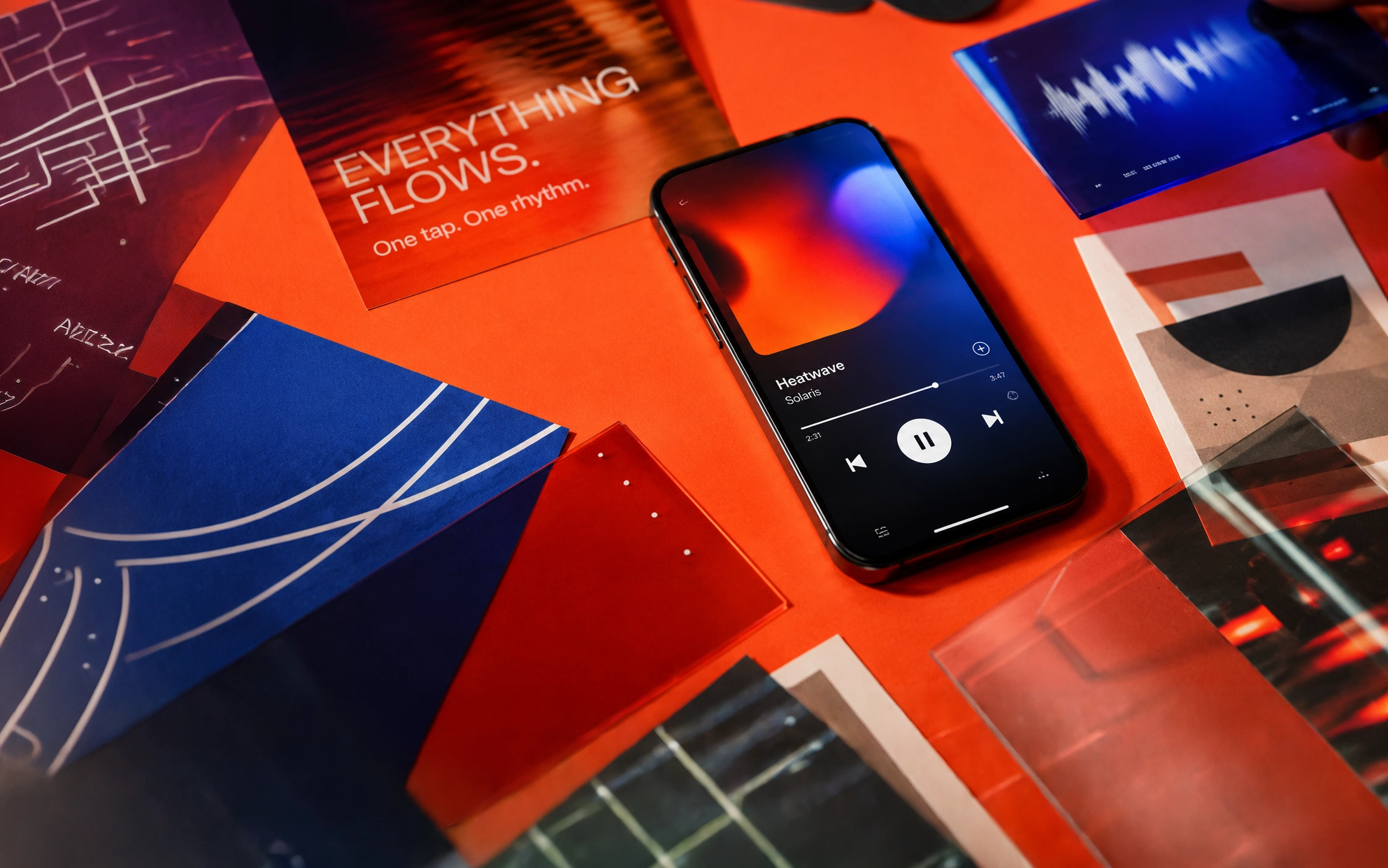 Product and UI film visual